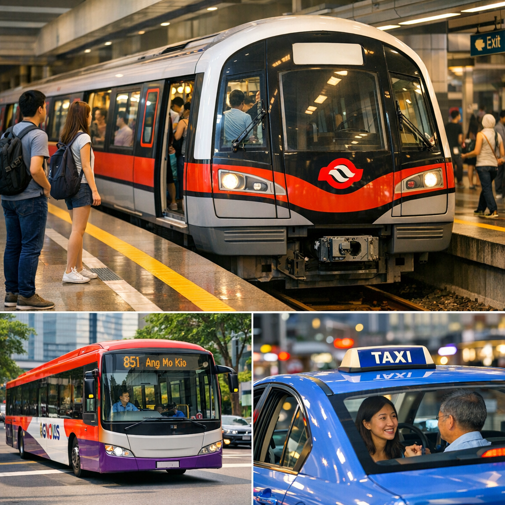 Транспорт в Сингапуре: как пользоваться метро MRT, автобусами и такси